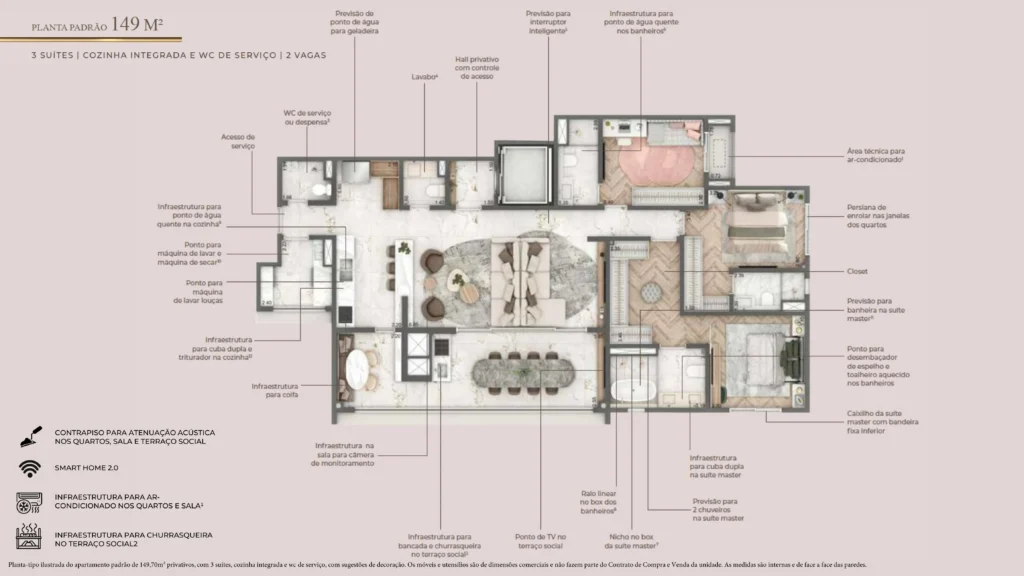 149 m² (Planta Padrão)
