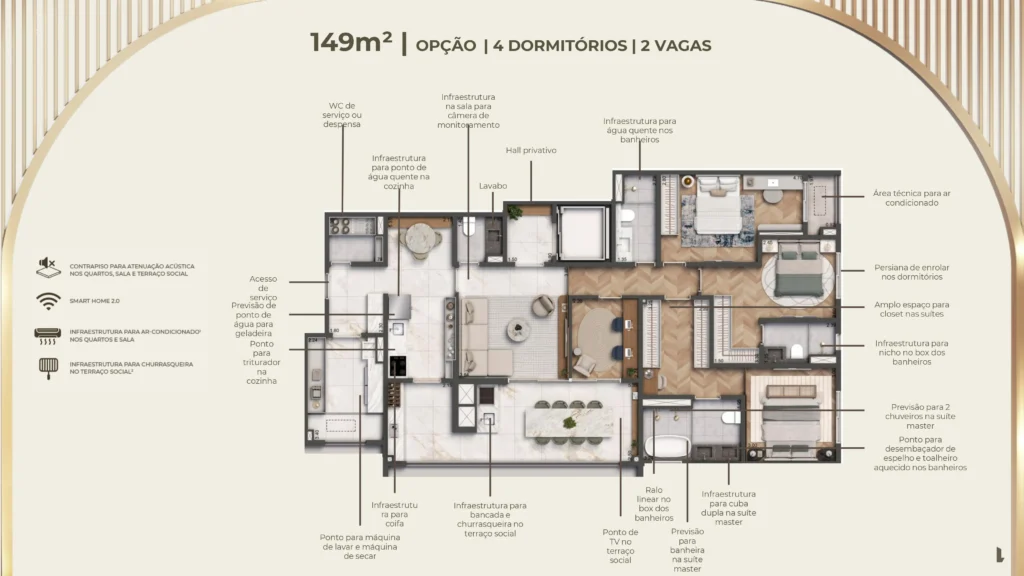 149 m² (opção)