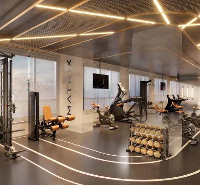 Ilustração Academia - assinatura Matrix