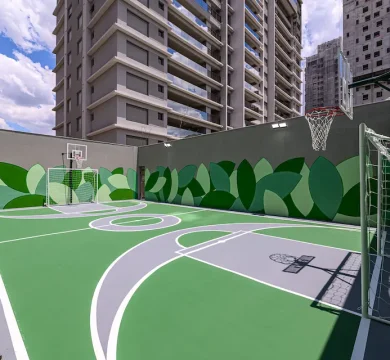 Foto Quadra Poliesportiva