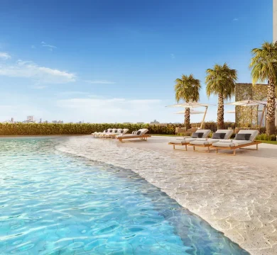 Ilustração Beach Pool