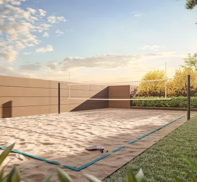 Ilustração Beach Tennis