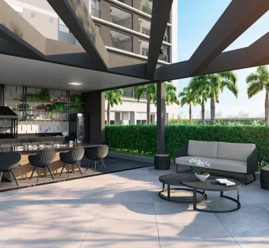 Ilustração Churrasqueira