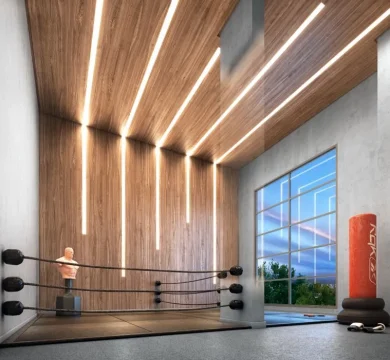 Ilustração Espaço Luta e Dança