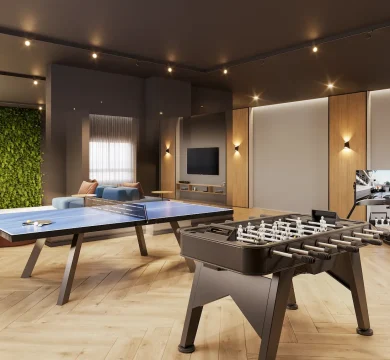 Ilustração Gamer & Blogger Space