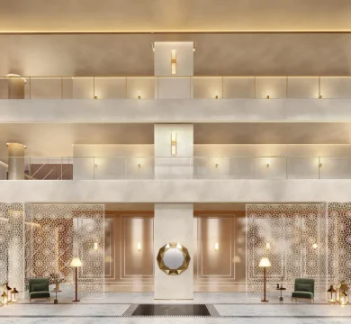 Ilustração Lobby - frontal