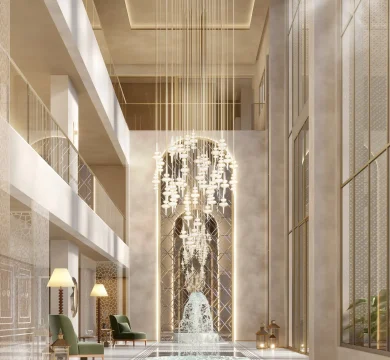 Ilustração Lobby - lateral