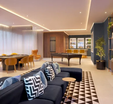 Ilustração Poker & Snooker Bar