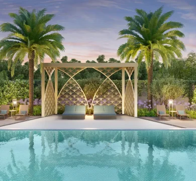 Ilustração Pool House