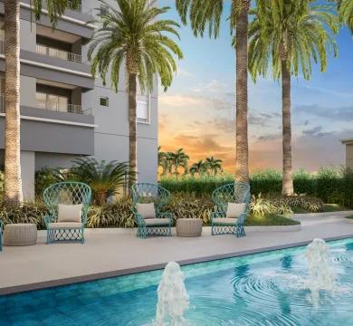 Ilustração Praça das Águas