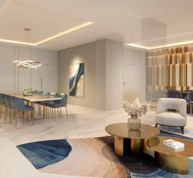 Ilustração Private Pool House The Palm - interna