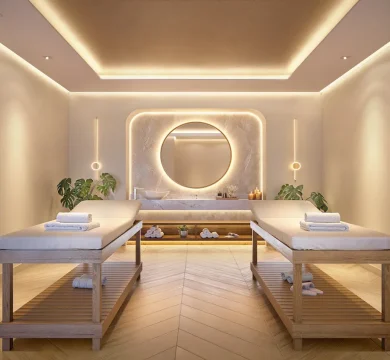 Ilustração Sala de Massagem