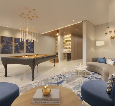 Ilustração Salão de Jogos Adultos