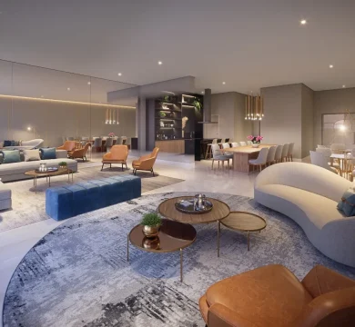 Ilustração Salão de festas