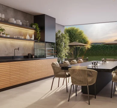 Ilustração Private Garden & Grill