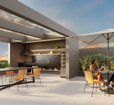 Ilustração Sky Lounge & Grill